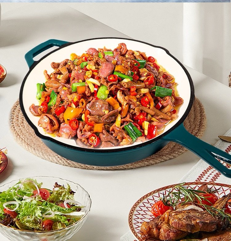 Cast Iron Enamel Cookware Set – 7-Piece Premium Kitchen Collection - Image 9